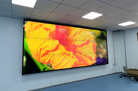 LCD液晶拼接單元-蕪湖某學院工業4.0仿真中心項目 LCD液晶拼接單元-蕪湖某學院工業4.0仿真中心項目